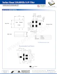 AFS14A72-2436.00-T2 Datasheet Page 2