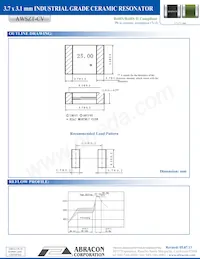 AWSZT-20.00CV-T Datasheet Page 2