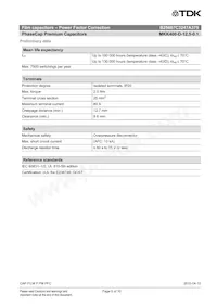 B25667C3247A375 Datasheet Pagina 5