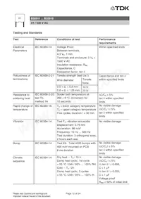 B32911A5123K000 Datasheet Pagina 12