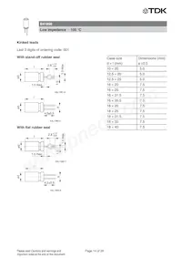 B41856C7108M000 Datasheet Page 14