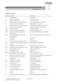 B41856C7108M000 Datasheet Page 23