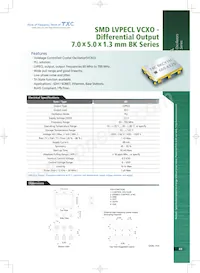 BK-669.32658MCE-T Datasheet Cover