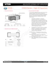C0603C0G1E200G030BG Datasheet Page 15