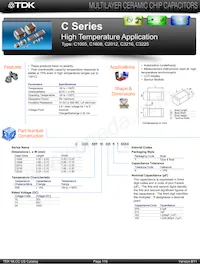 C2012X8R1E154K/1.25 Datasheet Page 3