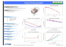 C4532X7S3D222K160KA Datasheet Cover