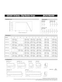 CAY16-220J4GLF 데이터 시트 페이지 2