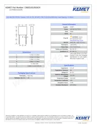 CCR06CG103JR Datasheet Cover