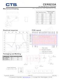 CER0233A Datasheet Page 2