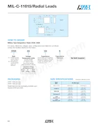 CK06BX105K Datasheet Cover