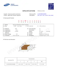 CL02C5R6CO2GNNC Datasheet Cover