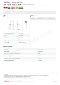 DEJE3E2222ZA3B Datasheet Copertura