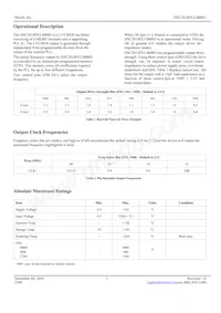 DSC2010FE2-B0003T Datasheet Page 3