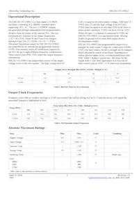 DSC2011FI1-F0033 Datasheet Page 3