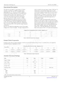 DSC2011FI2-F0042 Datasheet Pagina 3