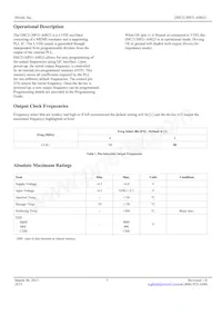 DSC2130FI1-A0025T Datasheet Page 3
