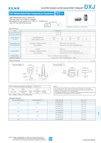DXJ-5R5L334T Datasheet Cover