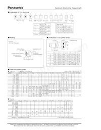 ECE-V1EA220WR Datasheet Page 2