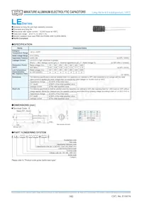 ELE-250ELL101MF11D Datasheet Cover