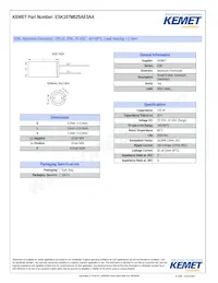 ESK107M025AE3AA Datenblatt Cover