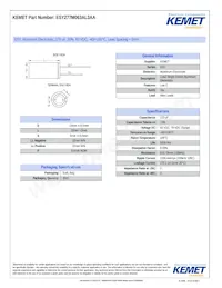 ESY277M063AL3AA Datasheet Cover