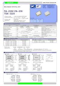 FA-238 40.0000MB-K3 Datasheet Copertura