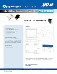 FNGEPO002 Datasheet Cover
