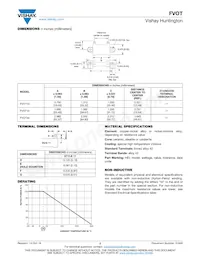 FVOT1011E20R00JE Datasheet Page 2