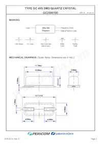 GC2500100 데이터 시트 페이지 5