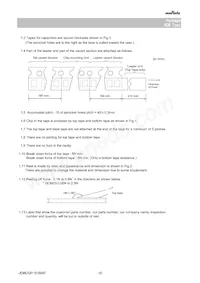 GCM1885G1H101JA16D Datasheet Page 10