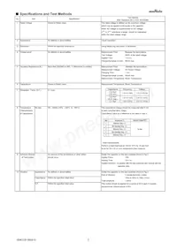 GJ821BR61E106KE11L Datasheet Page 2