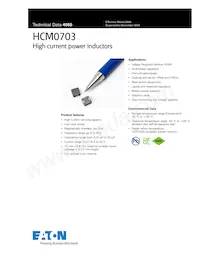HCM0703-150-R數據表 封面