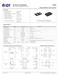 IDT8102-50VPCNVG Datasheet Cover