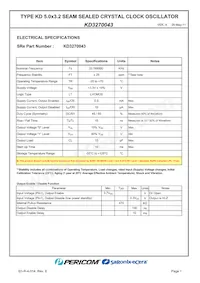 KD3270043 데이터 시트 페이지 3