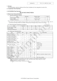 MC2016K30.0000C16ESH Datasheet Pagina 3