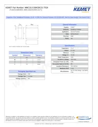 MMC16.5156K50C31TR24 Datasheet Copertura