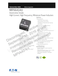 MPIA4040R2-1R5-R Datasheet Cover