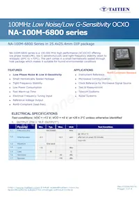 NA-100M-6802 Datenblatt Cover