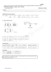 NFM15PC435R0G3D Datasheet Copertura