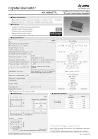 NH14M09TA-10M-NSA3540E Datasheet Cover