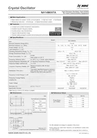 NH14M09TA-10M-NSA3540E Datasheet Copertura