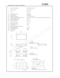 NX2016AB-38.4MHZ SW1 Datasheet Cover