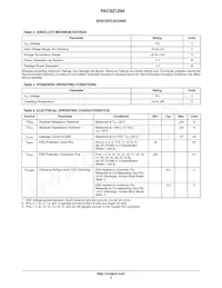 PACSZ1284-04QR Datasheet Page 3