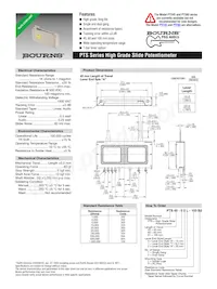 PTS60-12L-103A2 Datenblatt Cover