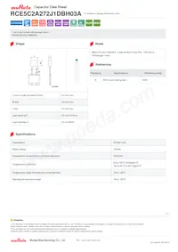 RCE5C2A272J1DBH03A Datasheet Cover