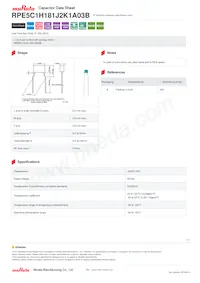 RPE5C1H181J2K1A03B Datasheet Copertura