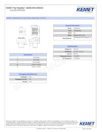 SSHB10HS-R05415 Datasheet Cover