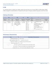 T494B107K010AT Datasheet Pagina 2