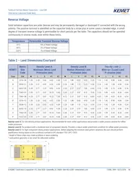 T494B107K010AT Datasheet Page 14