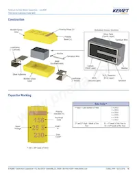 T494B107K010AT Datasheet Pagina 16